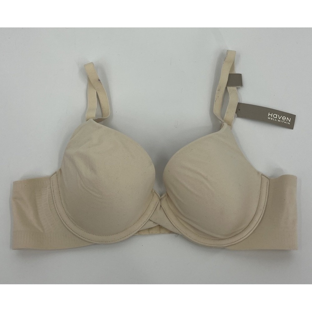 Haven Well Within 34A Bra Beige Lightly Lined Underwire
